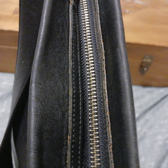 Coach Vintage Y2K Black Leather Legacy Soho Bucket Shoulder Bag 9186 - Picture 10 of 12